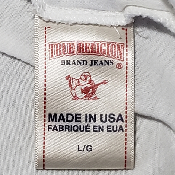 True Religion Woman's V  Neck Shirt Size Large - Picture 5 of 10
